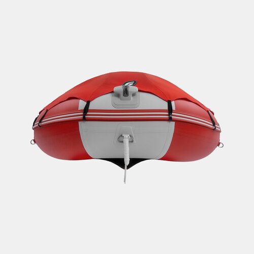 Надувная лодка GLADIATOR C420AL красно-белый