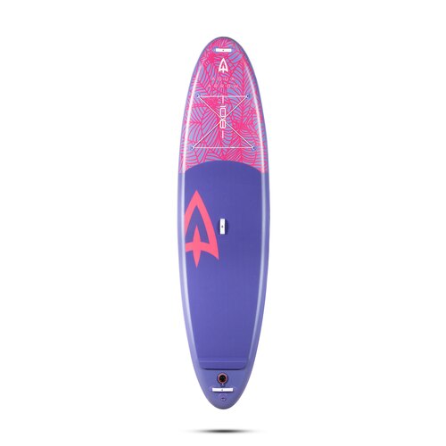 SUP доска надувная Aqua Arrow 10.8 ART Purple Leaf
