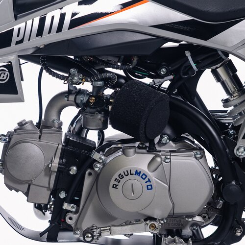 Питбайк Regulmoto PILOT EA 12/10 (серый/черный, 102301-2)