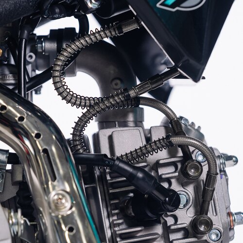 Питбайк Regulmoto SEVEN MEDALIST PRO 17/14 (черный/синий, 201489-1)