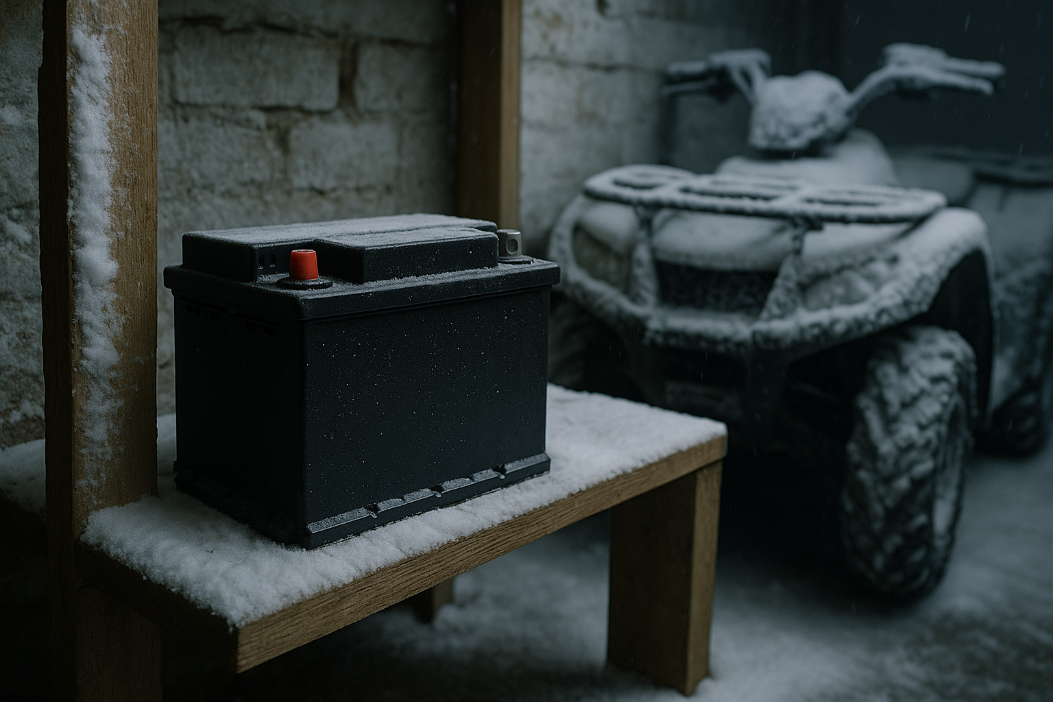 Хранение аккумуляторов техники зимой